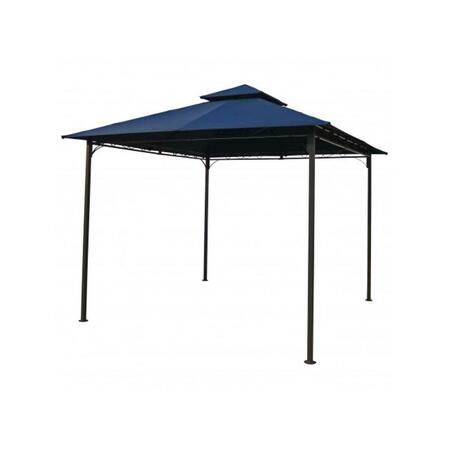 INTERNATIONAL CARAVAN Square Vented Canopy Gazebo, Navy YF-3136B-NV